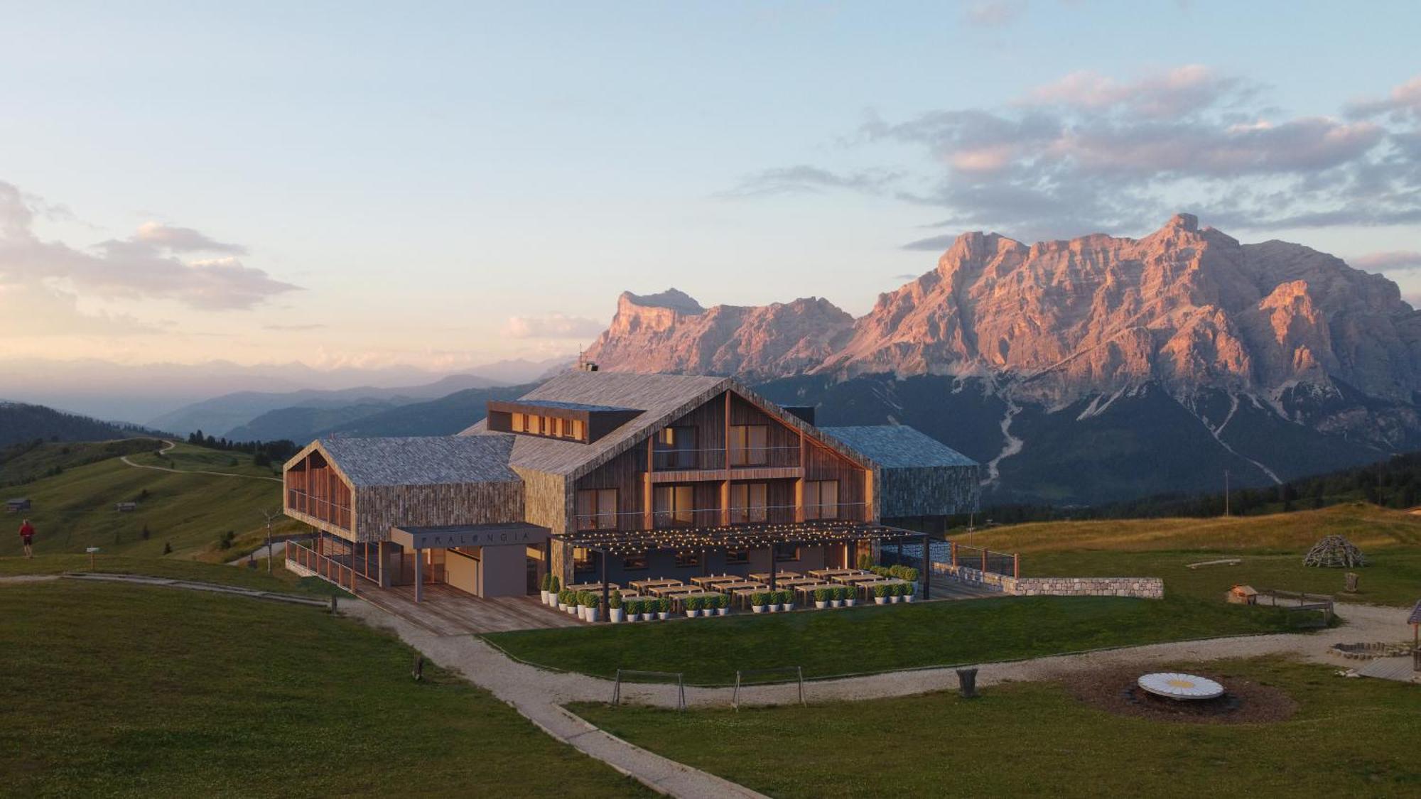 Vila Rifugio Alpino Pralongia Corvara Exteriér fotografie