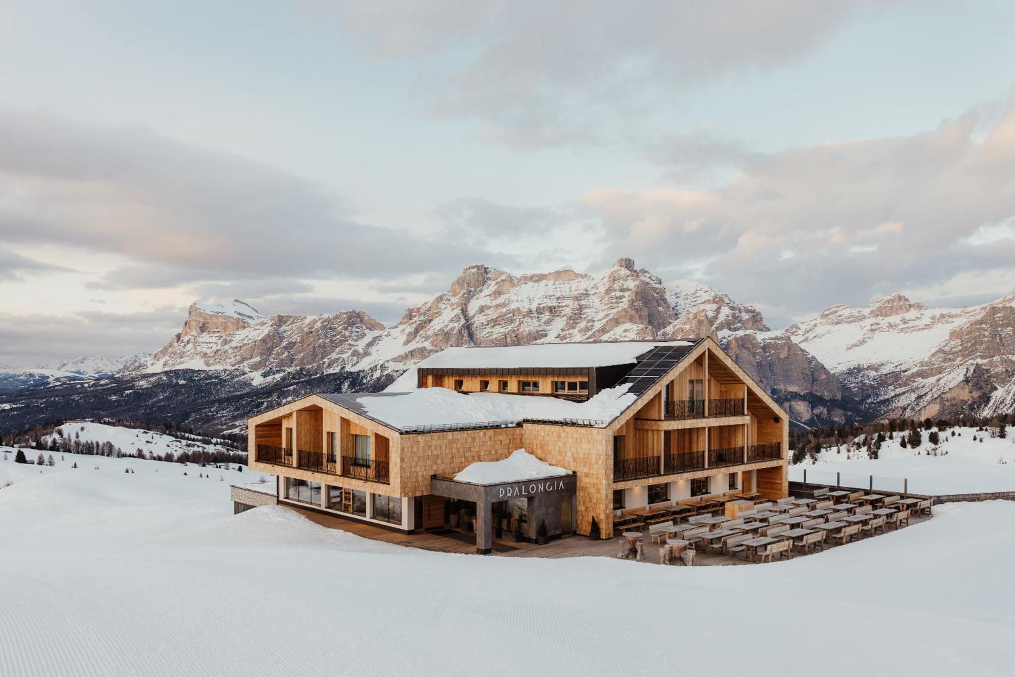 Vila Rifugio Alpino Pralongia Corvara Exteriér fotografie