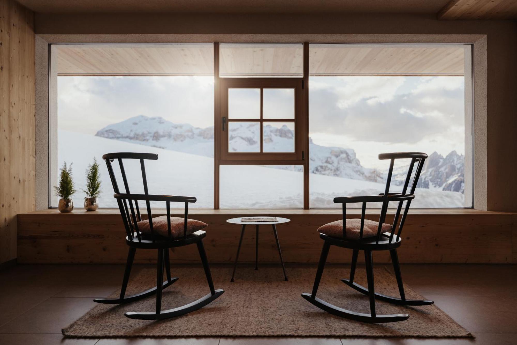 Vila Rifugio Alpino Pralongia Corvara Exteriér fotografie