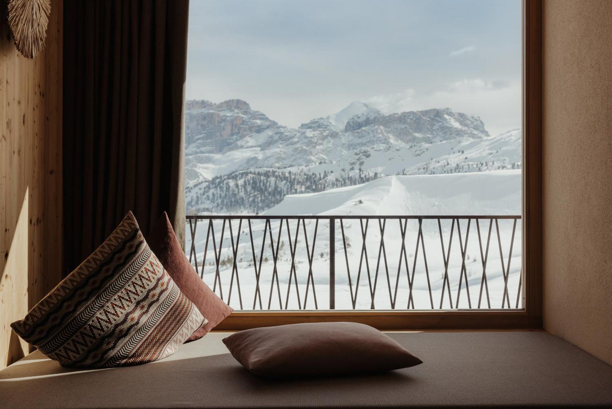 Vila Rifugio Alpino Pralongia Corvara Exteriér fotografie