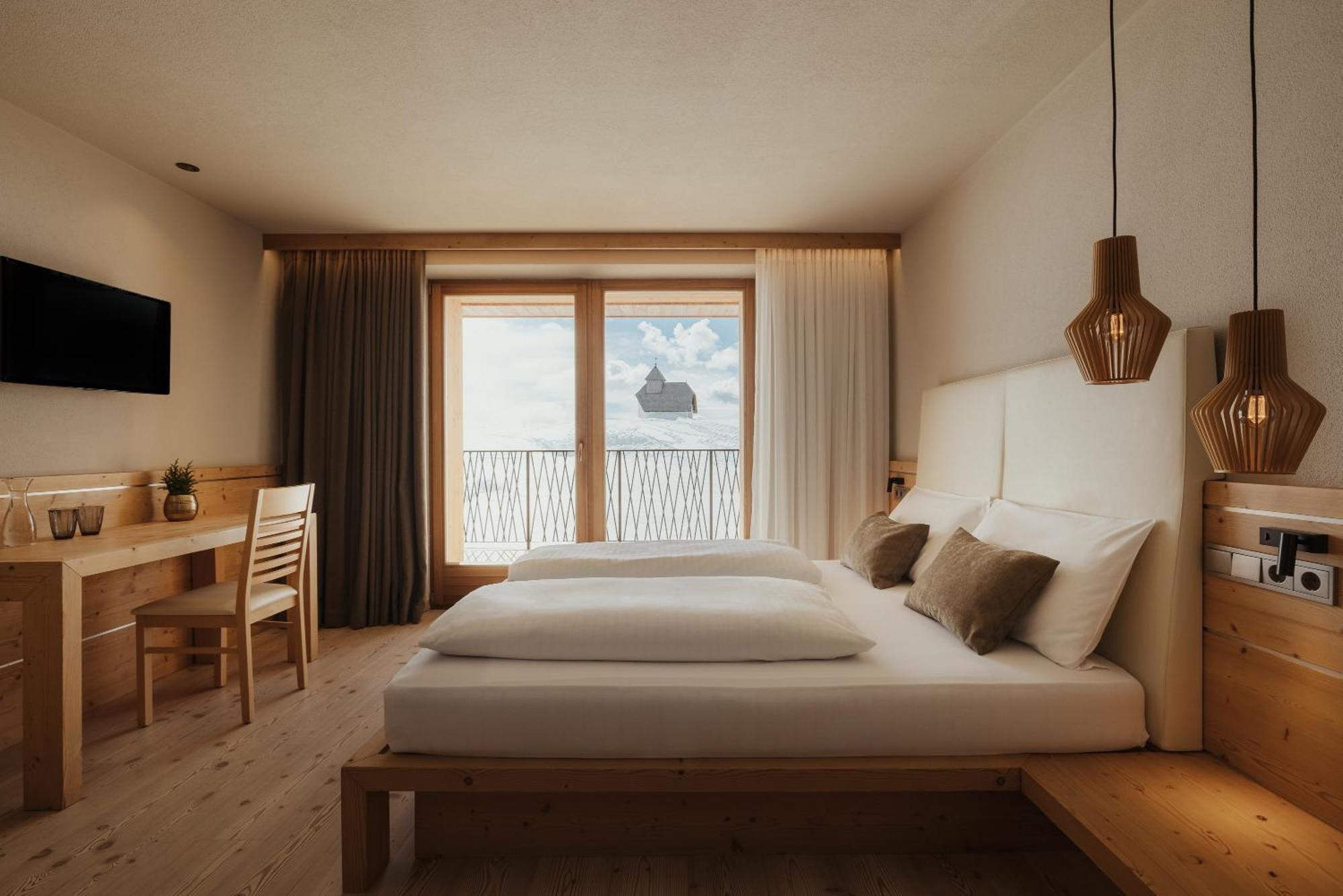 Vila Rifugio Alpino Pralongia Corvara Exteriér fotografie